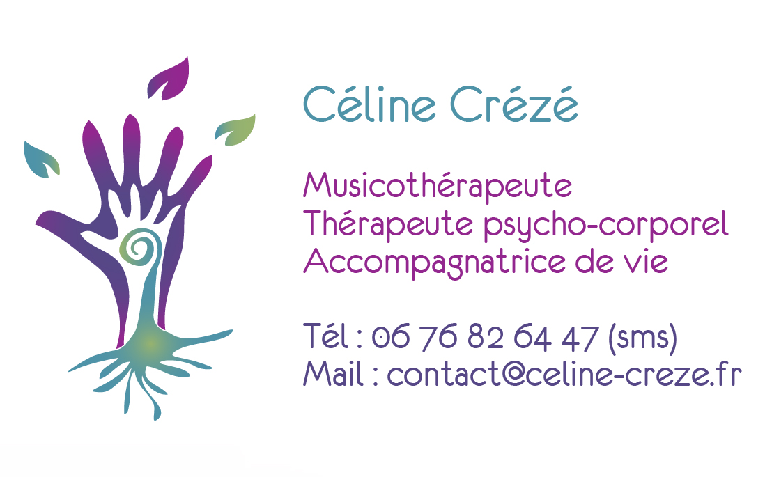 celine creze musicothrapie carte visite 18