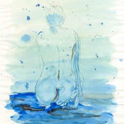 Dessin, encre, aquarelle et peinture