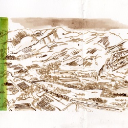 Paysages au stylo plume